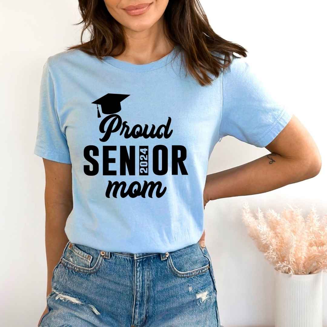Proud Senior Mom - Bella canvas
