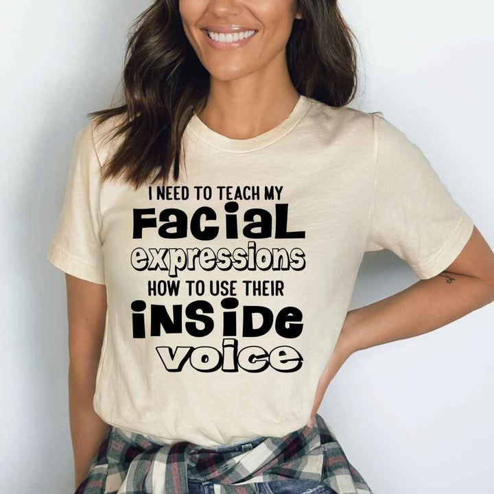 I Need To Teach My Facial Expressions - Bella Canvas