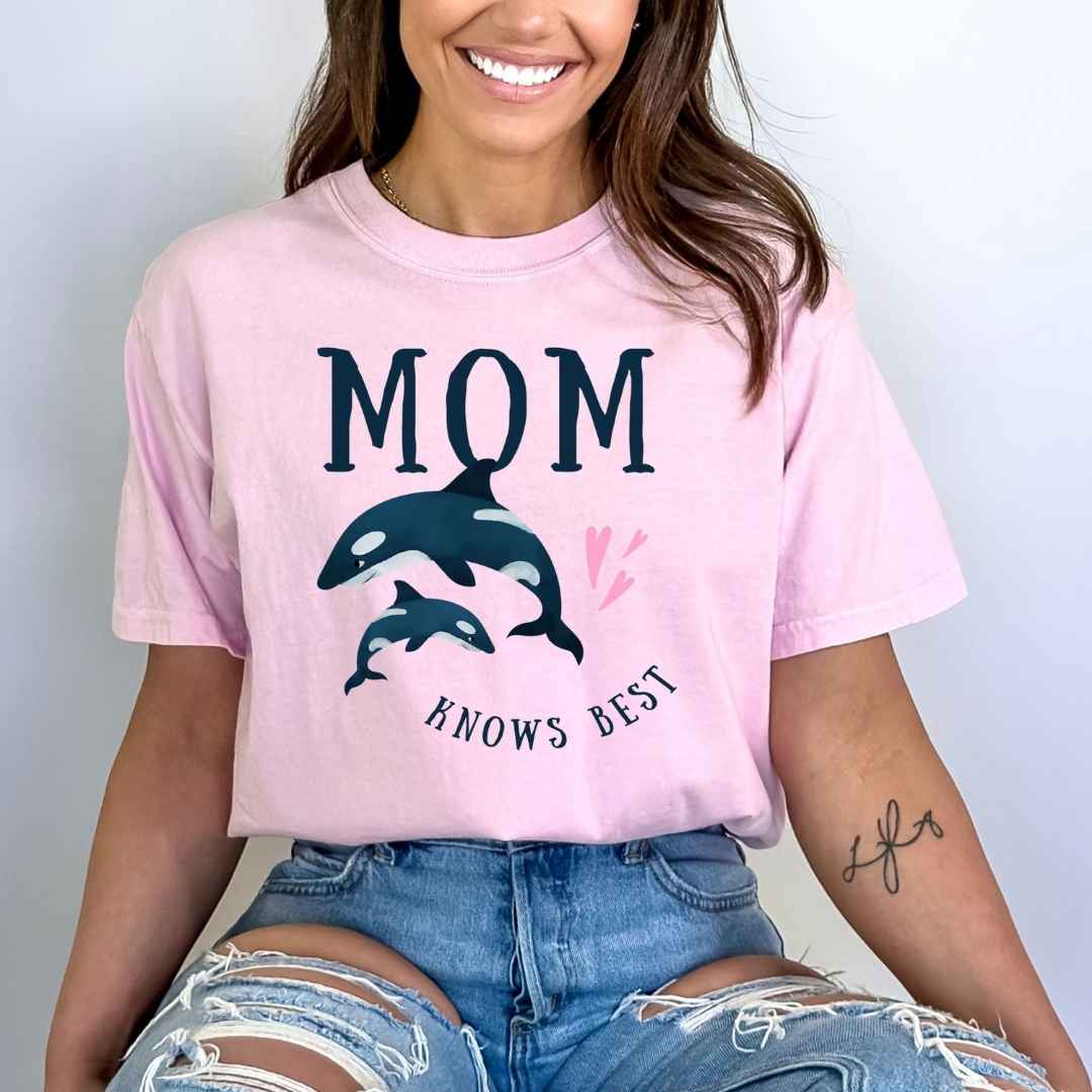 Mom Know The Best - Bella canvas
