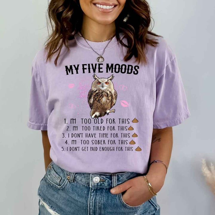 My Five Moods - Bella Canvas