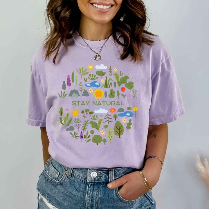 "Stay Natural" - Bella Canvas T-Shirt