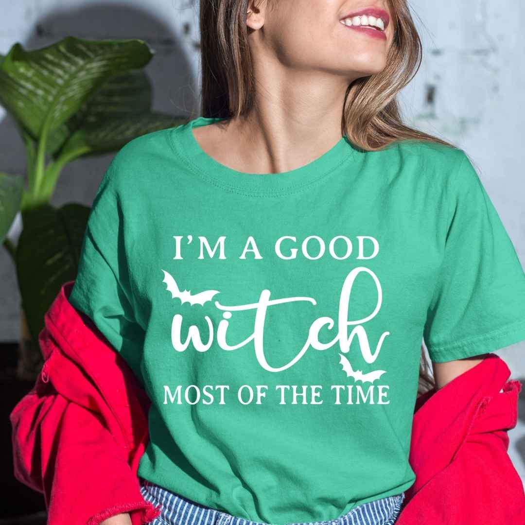 "I'm A Good Witch" - Bella Canvas