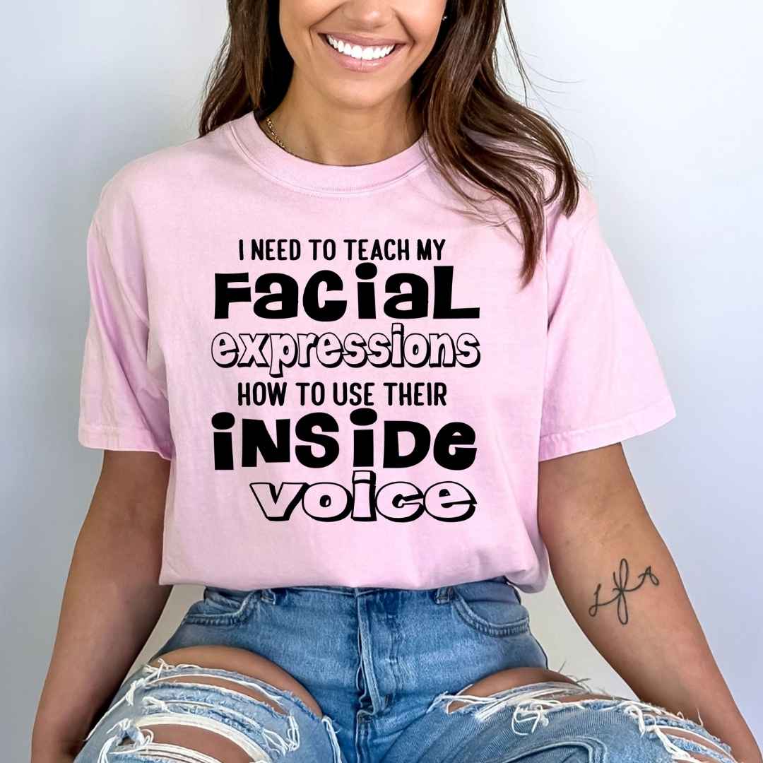 I Need To Teach My Facial Expressions - Bella Canvas