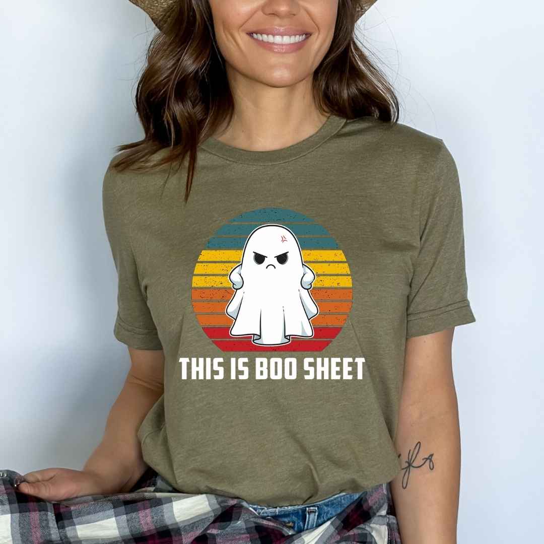 This Is Boo Sheet - Bella Canvas