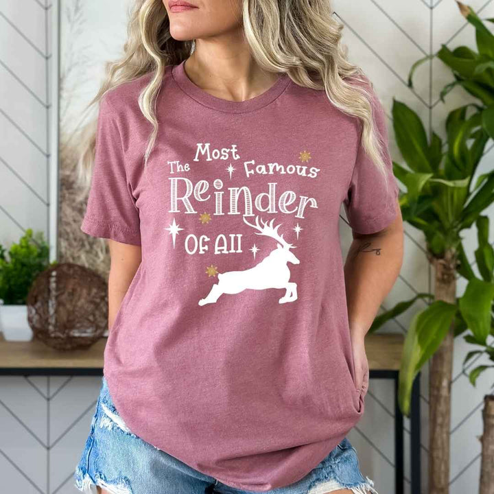 The Most Famous Reindeer Of All - Bella canvas
