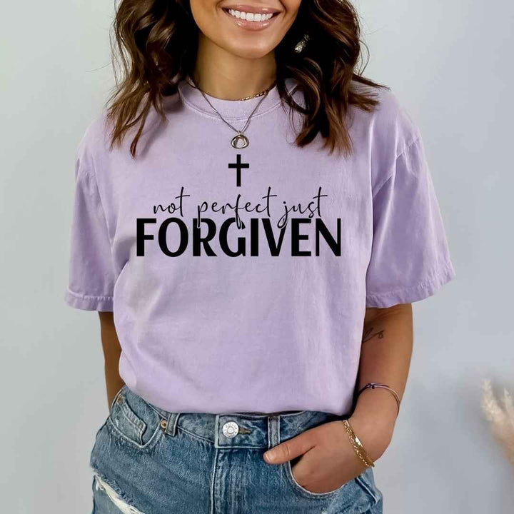 Not Perfect Just Forgiven  - Bella Canvas