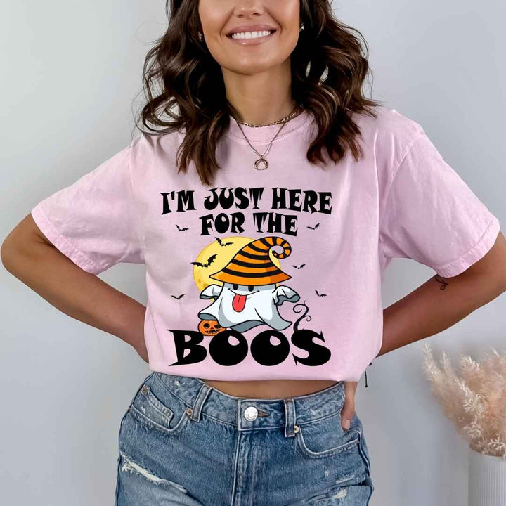 Just Here For Boo  - Bella Canvas