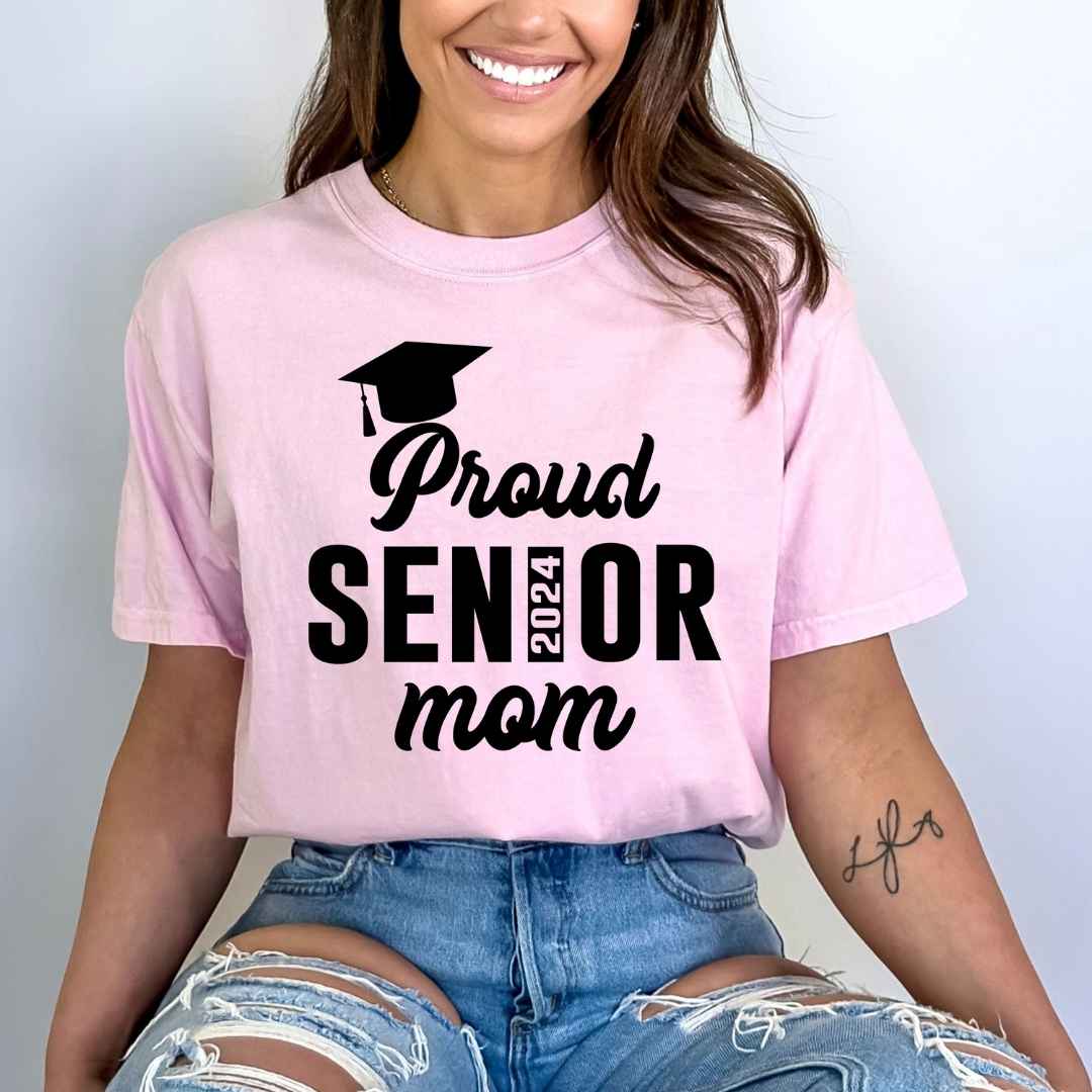 Proud Senior Mom - Bella canvas