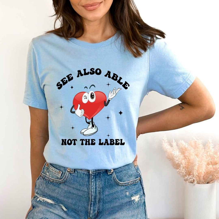 See Also Able Not The Label - Bella canvas