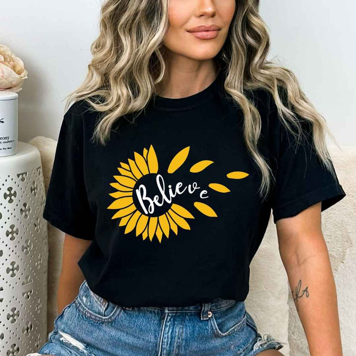 Believe: Sunflower - Bella Canvas
