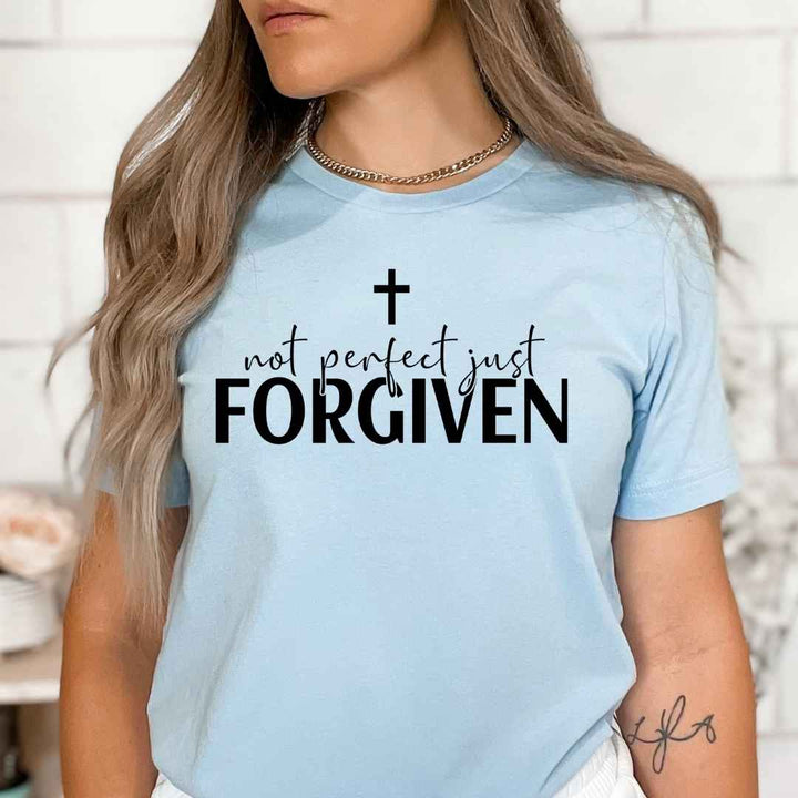 Not Perfect Just Forgiven  - Bella Canvas