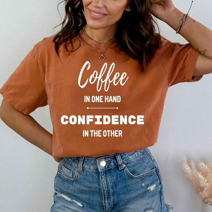 Coffee In Hand - Bella Canvas