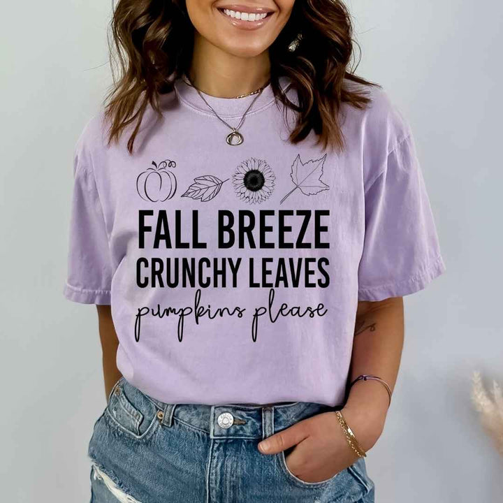 Crunchy Leaves - Bella Canvas