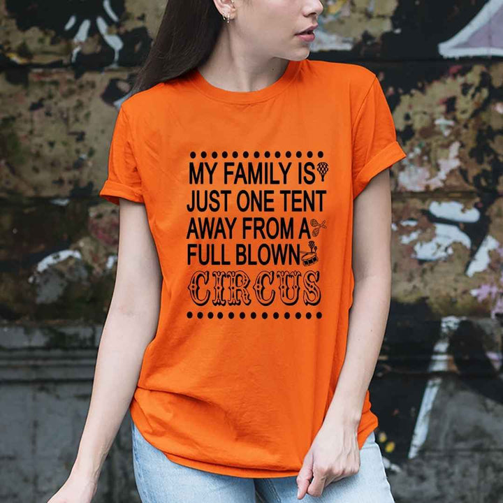 " My Family is just One Tent "