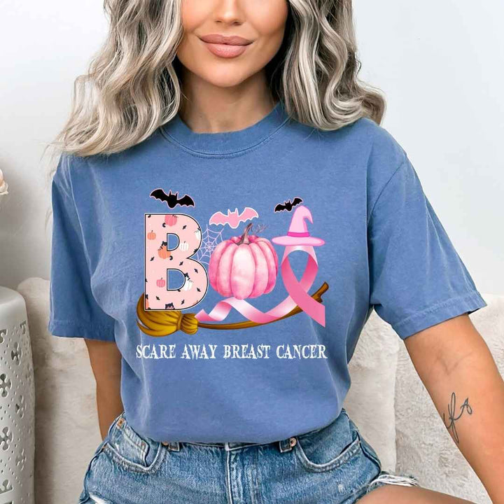 Scare Away Breast Cancer -Bella Canvas