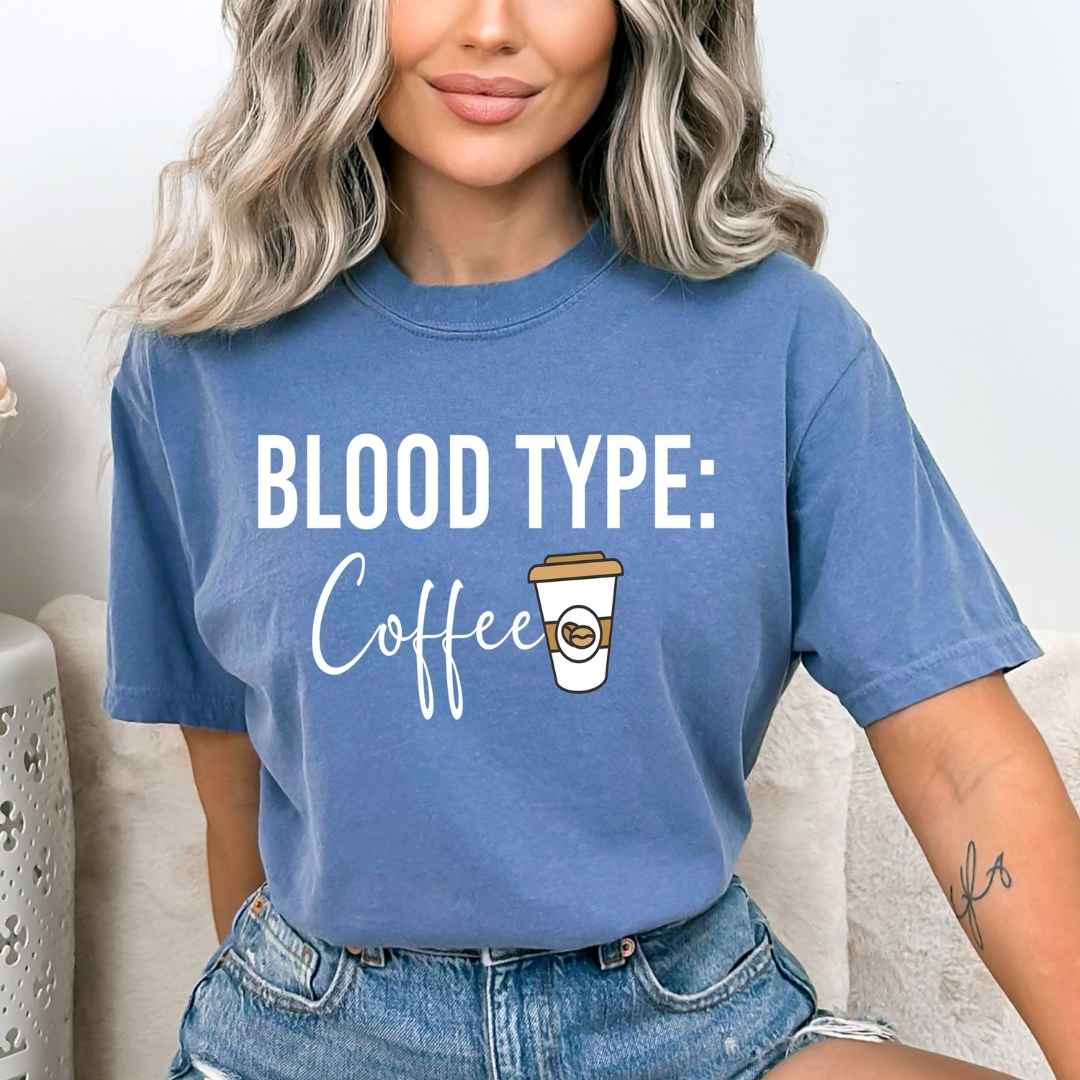 Blood Type: Coffee - Bella Canvas