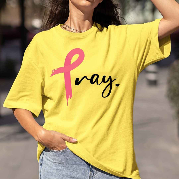 Pray ( Cancer )- Bella Canvas