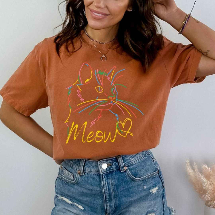 Cat Meow - Bella Canvas