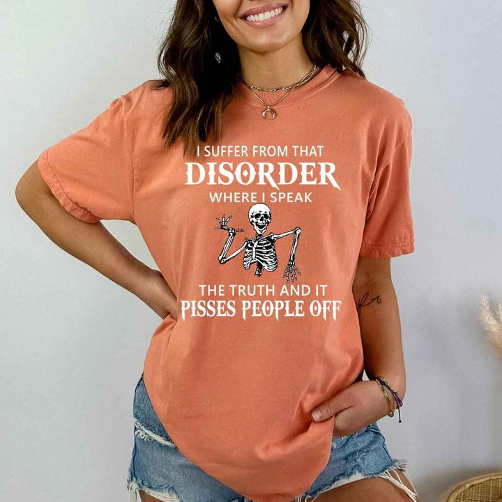 I Suffer From That Disorder - Bella Canvas