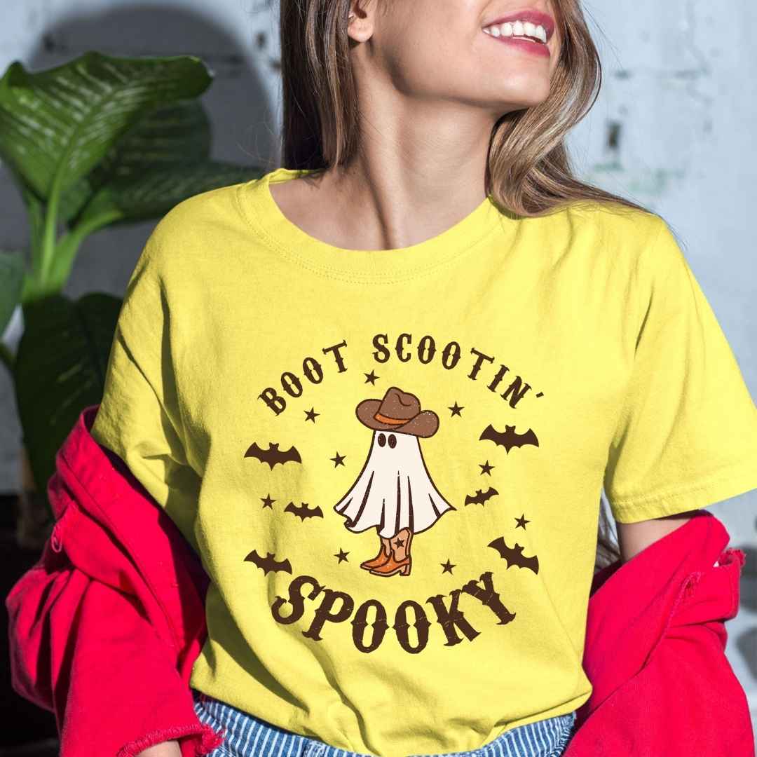 Boot Scootin Spooky - Bella Canvas