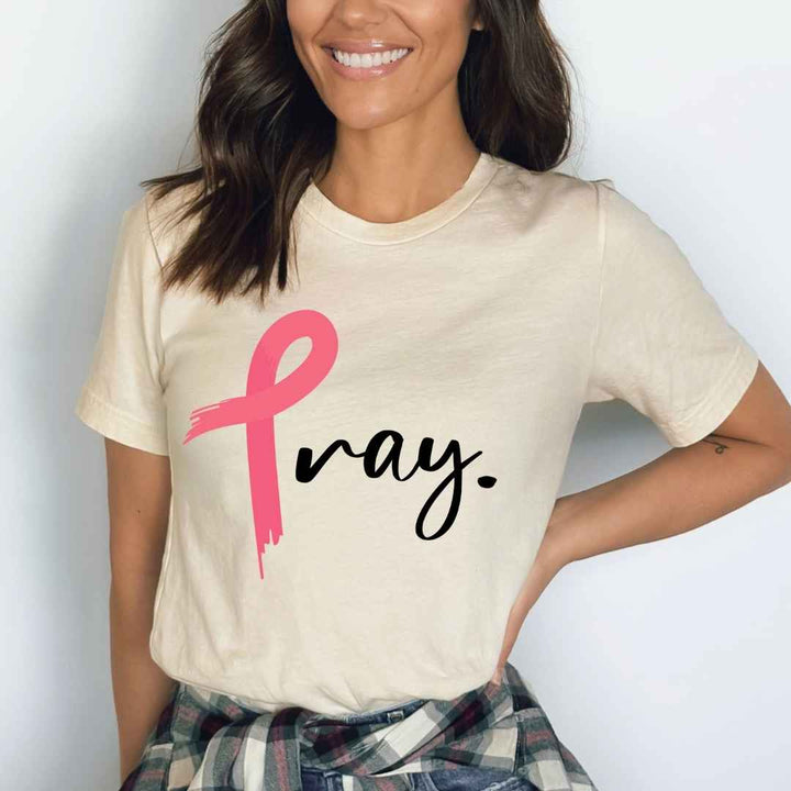 Pray ( Cancer )- Bella Canvas
