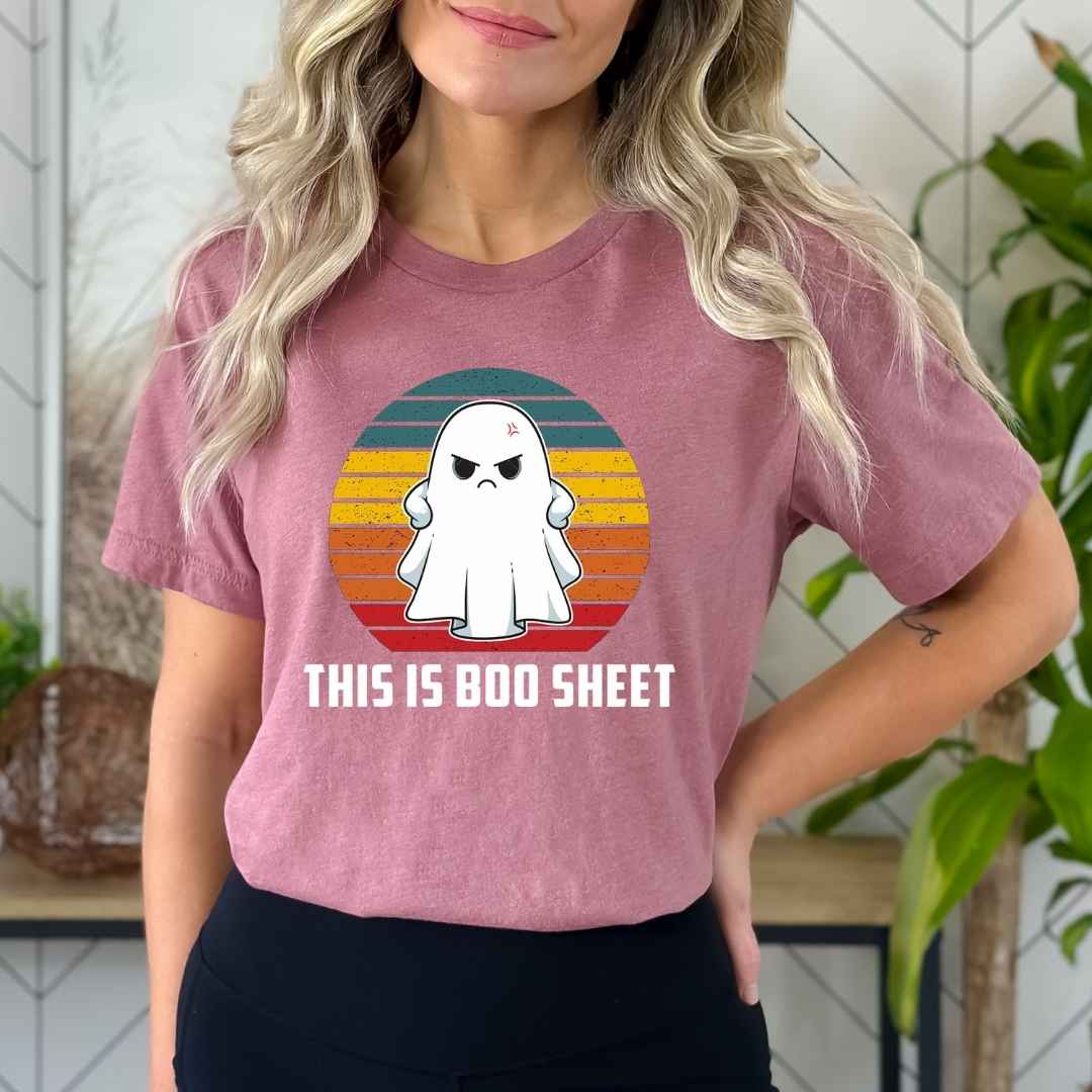 This Is Boo Sheet - Bella Canvas