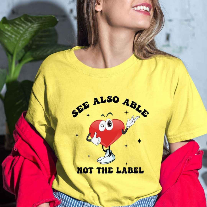 See Also Able Not The Label - Bella canvas