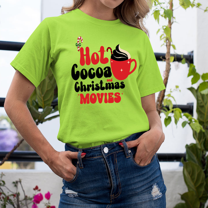 Hot Coca And Christmas Movies - Unisex T-Shirt