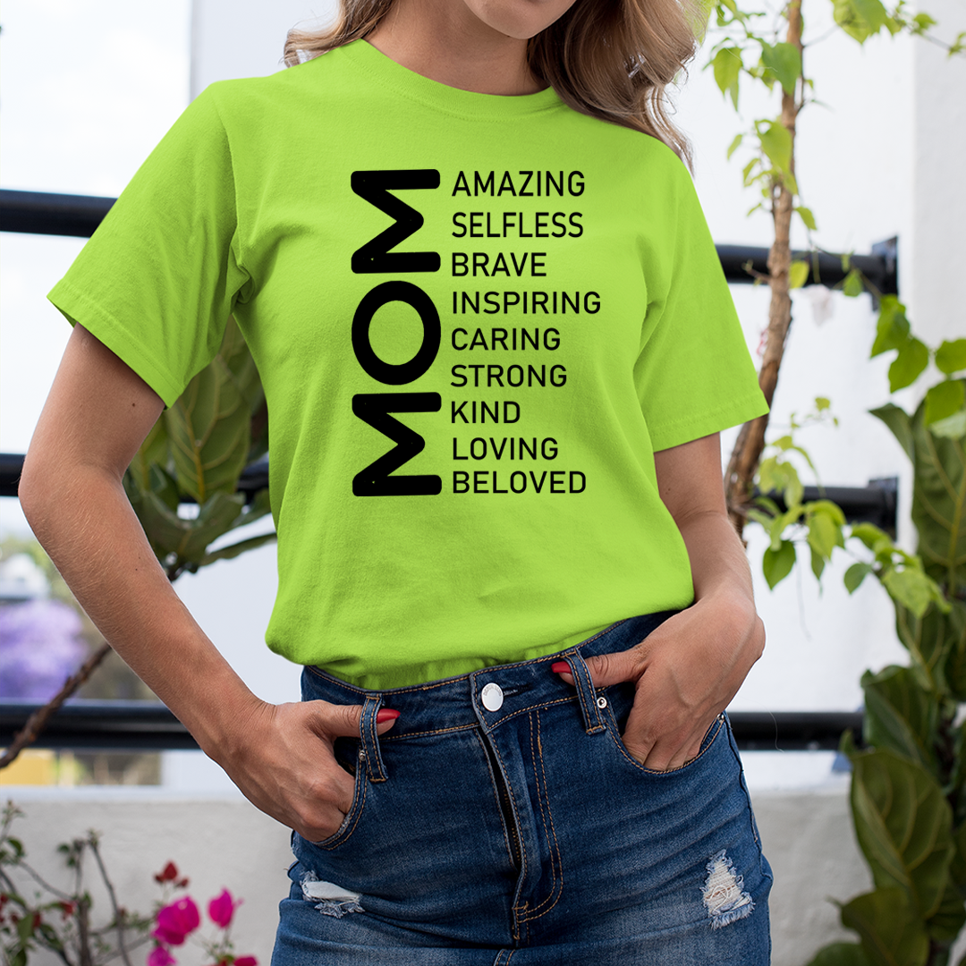 MOM Inspiring Loving  - Unisex T-Shirt