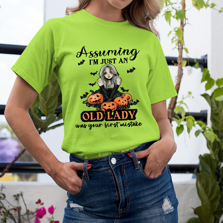 Old Lady Was Your First Mistake - Unisex T-Shirt
