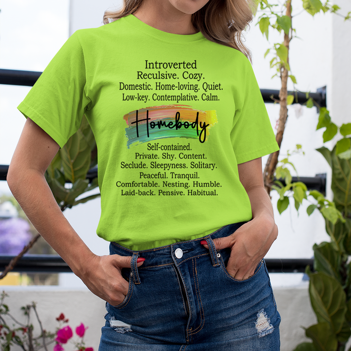 Introverted. Reculsive. Homebody  - Unisex T-Shirt