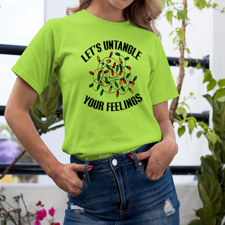 Lets Untangle Your Feelings  - Unisex T-Shirt