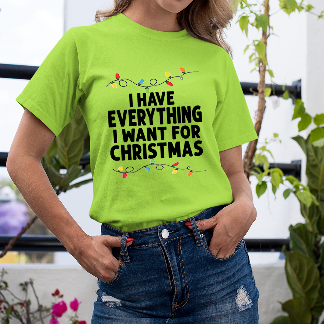 Want For christmas - Unisex T-Shirt