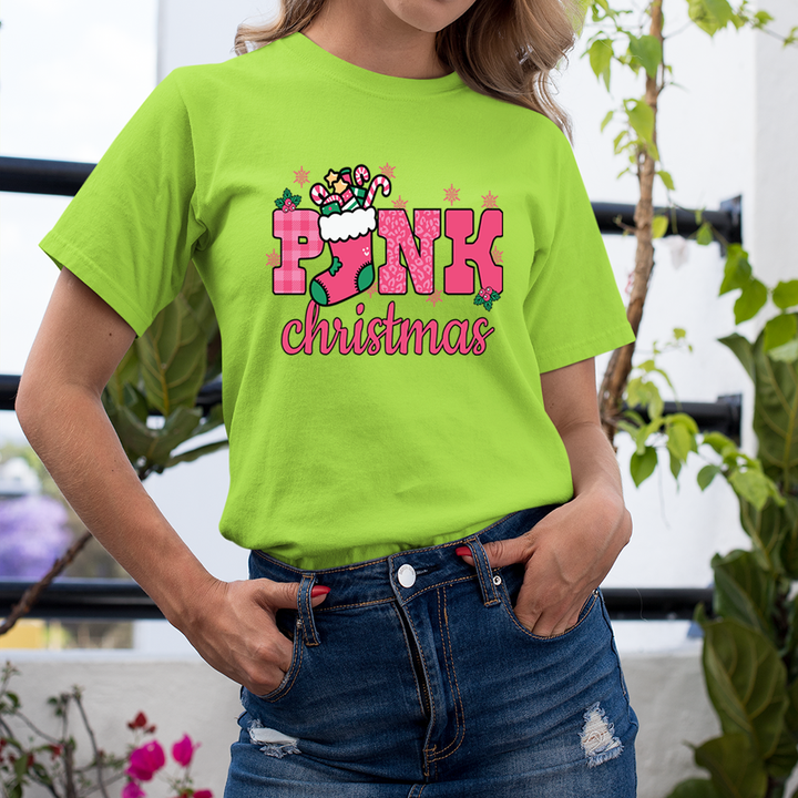 Pink Christmas  - Unisex T-Shirt