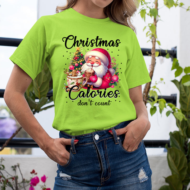 Christmas Calories Don't Count - Unisex T-Shirt