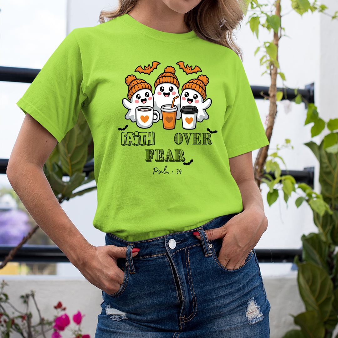 Faith Over Fear (Halloween) - Unisex T-Shirt