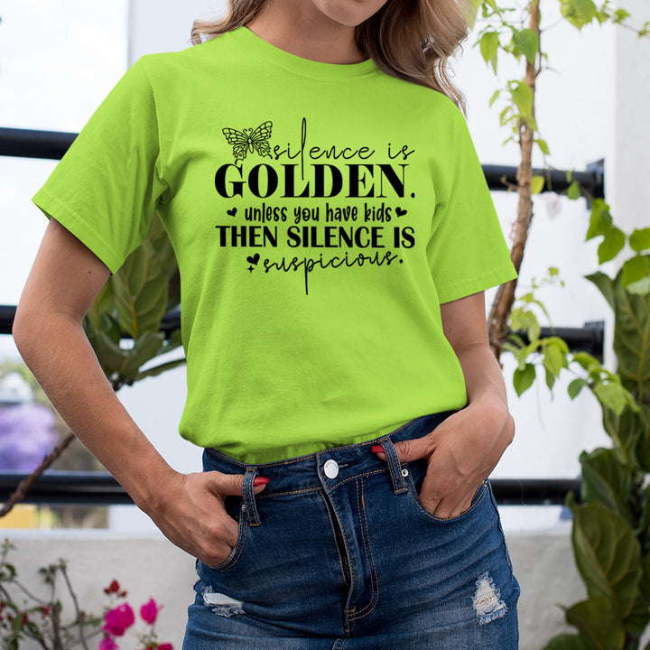 Silence Is Golden - Unisex T-Shirt