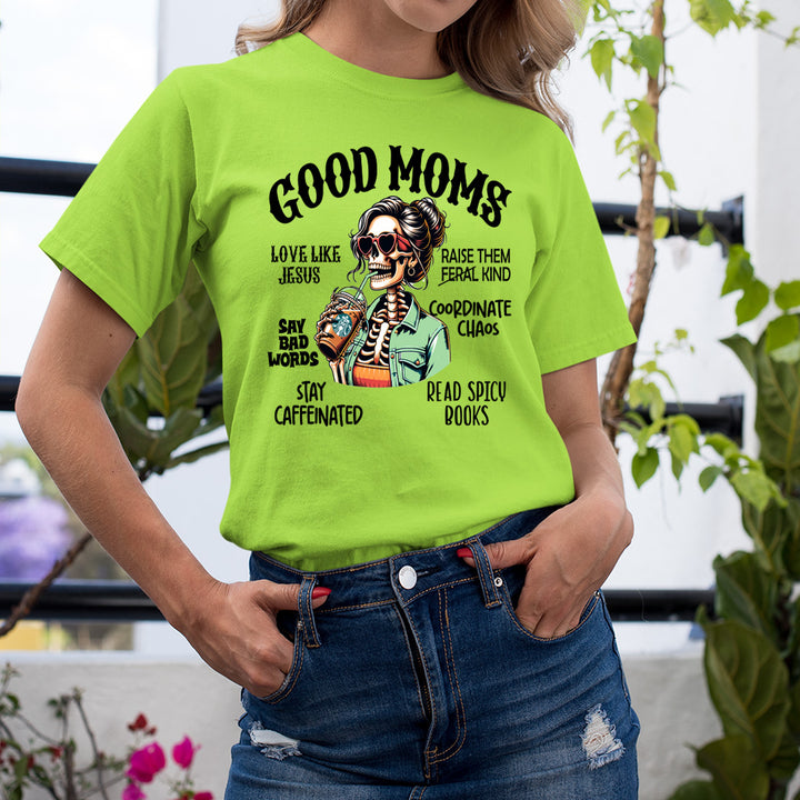God Moms Stay Caffeinated - Unisex T-Shirt