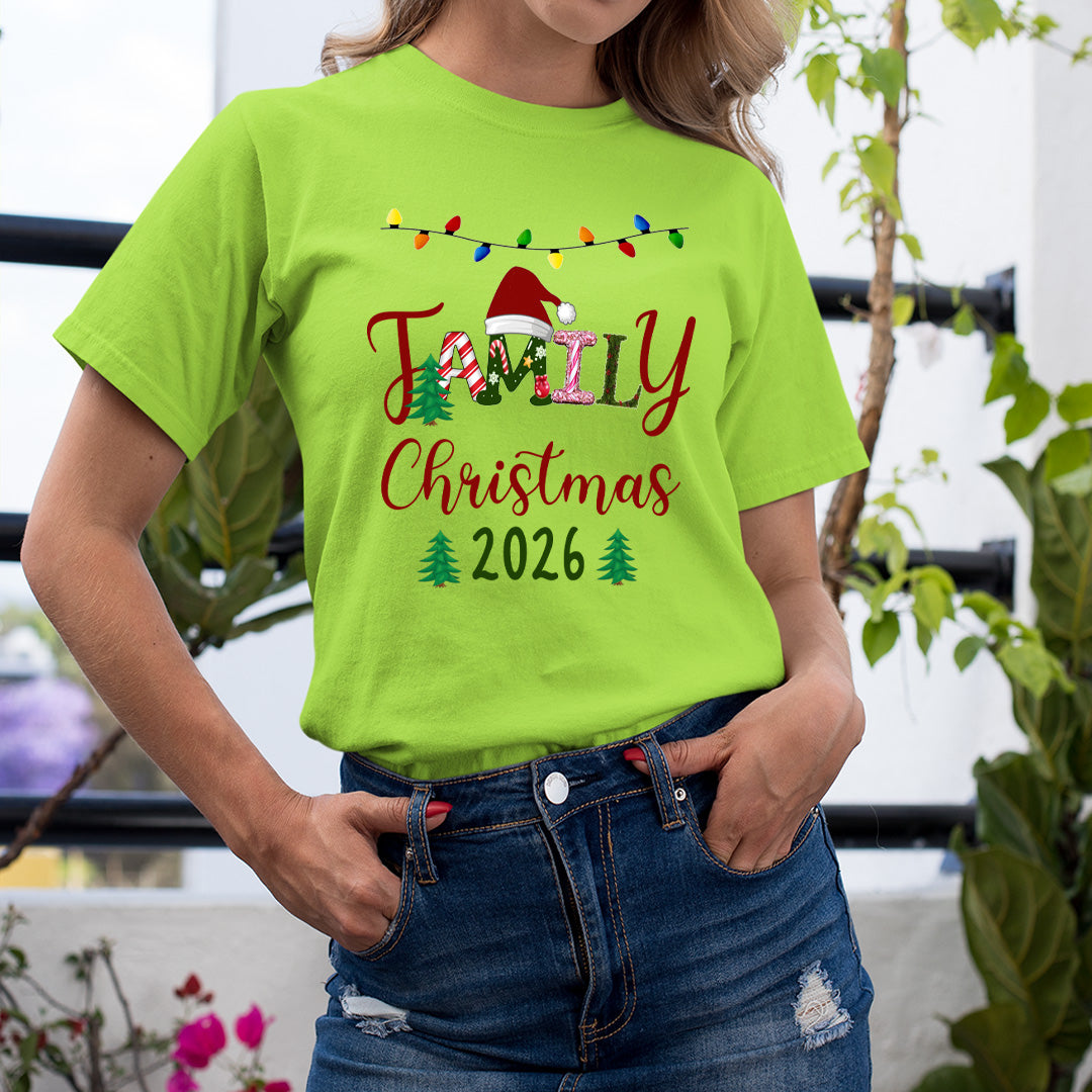 Family Christmas 2026 - Unisex T-Shirt