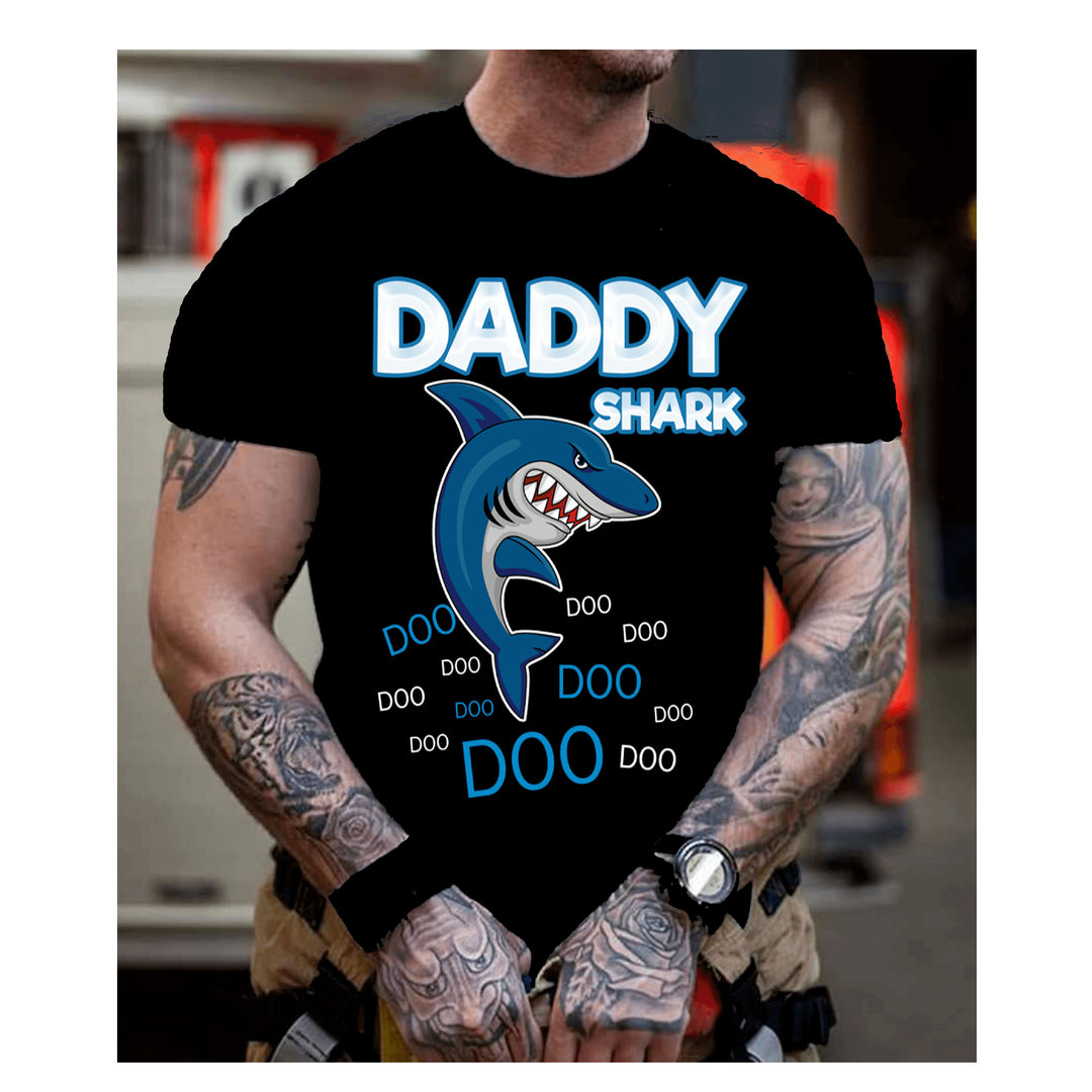 DADDY SHARK DOO DOO.-Men Tee