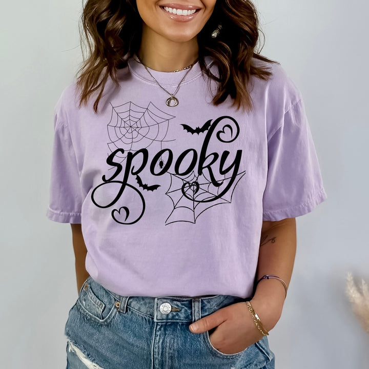 "Spooky - Spiderweb" - Bella Canvas T-Shirt