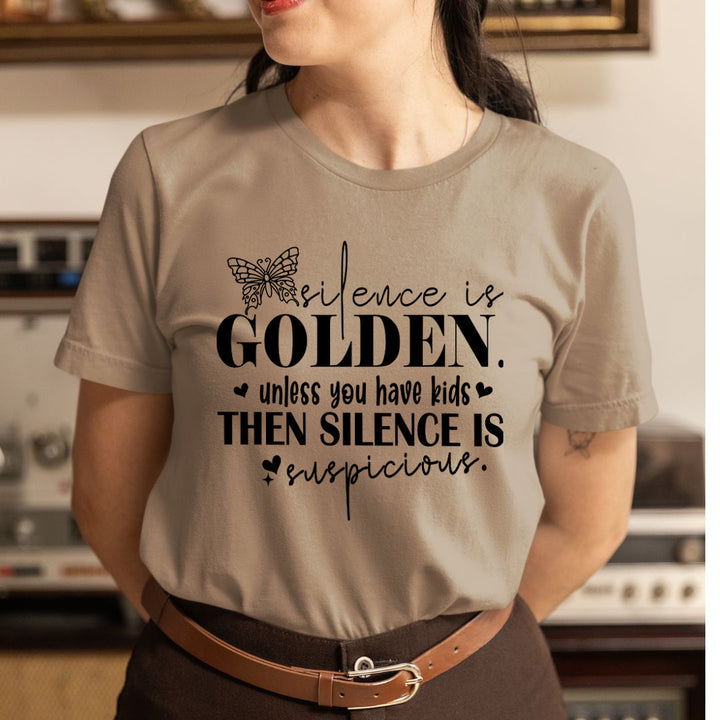 Silence Is Golden - Unisex T-Shirt
