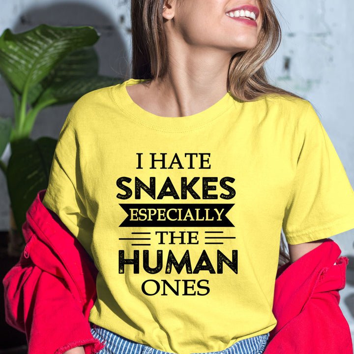 I Hate Snakes  - Bella canvas