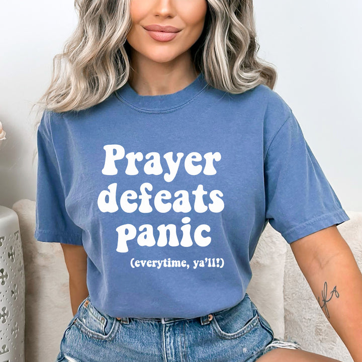 Prayer Defeats Panic - Bella canvas