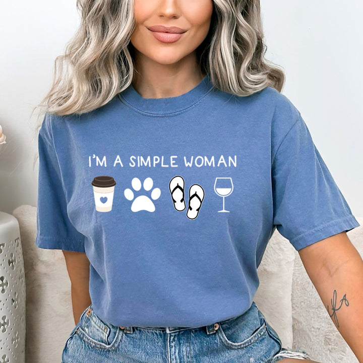 I'm A Simple Woman - Bella Canvas