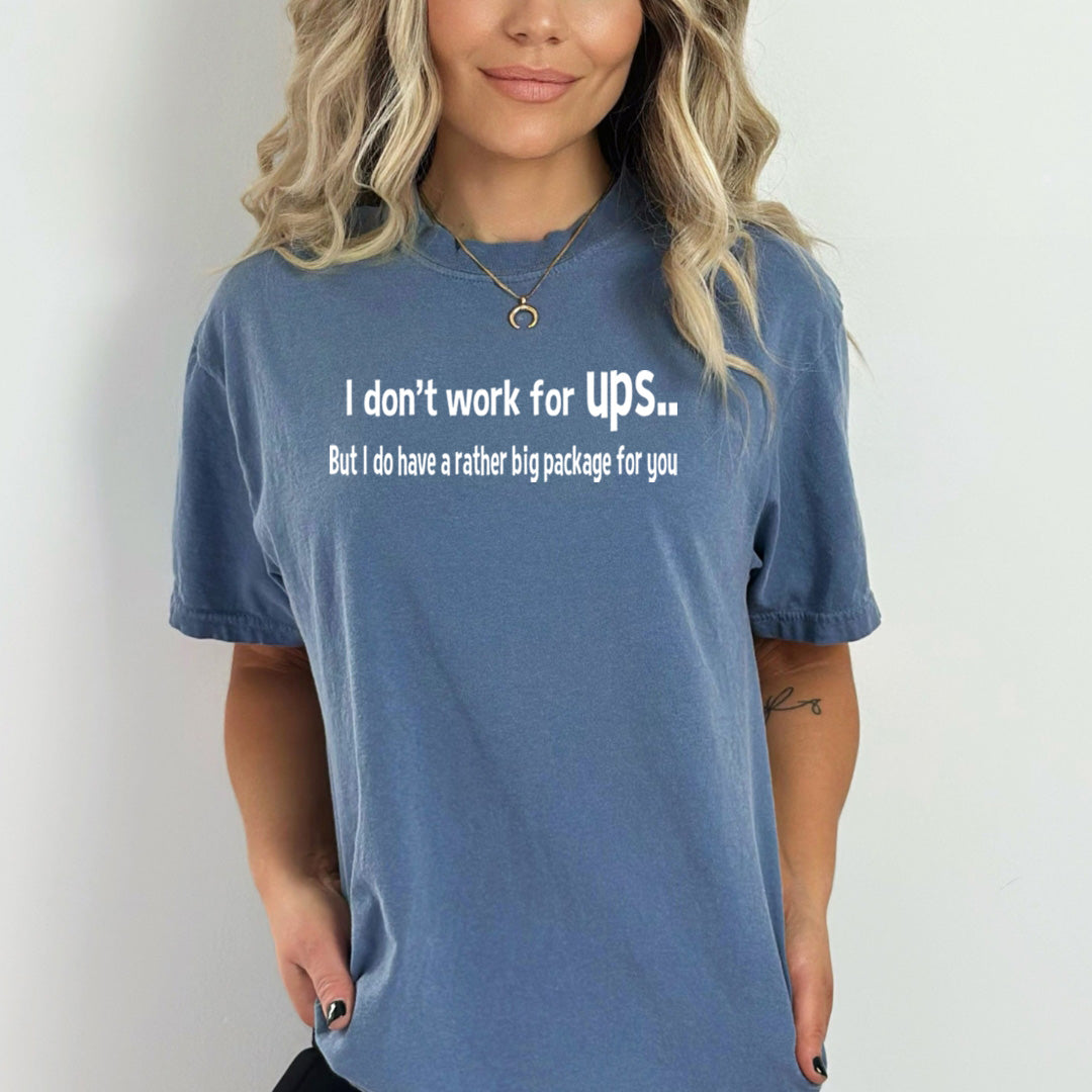 I don't Work For UPS - Bella Canvas