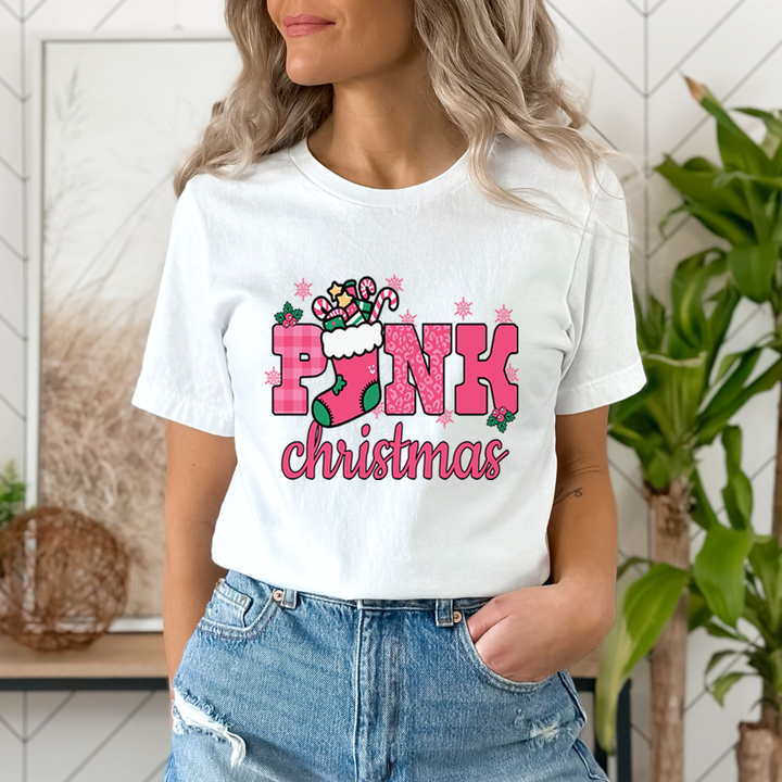 Pink Christmas  - Unisex T-Shirt