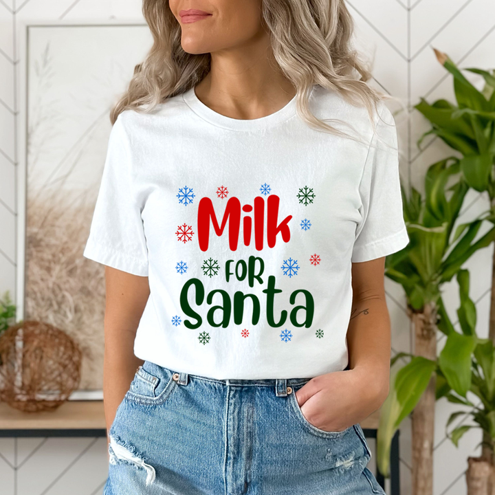 Milk For Santa - Unisex T-Shirt