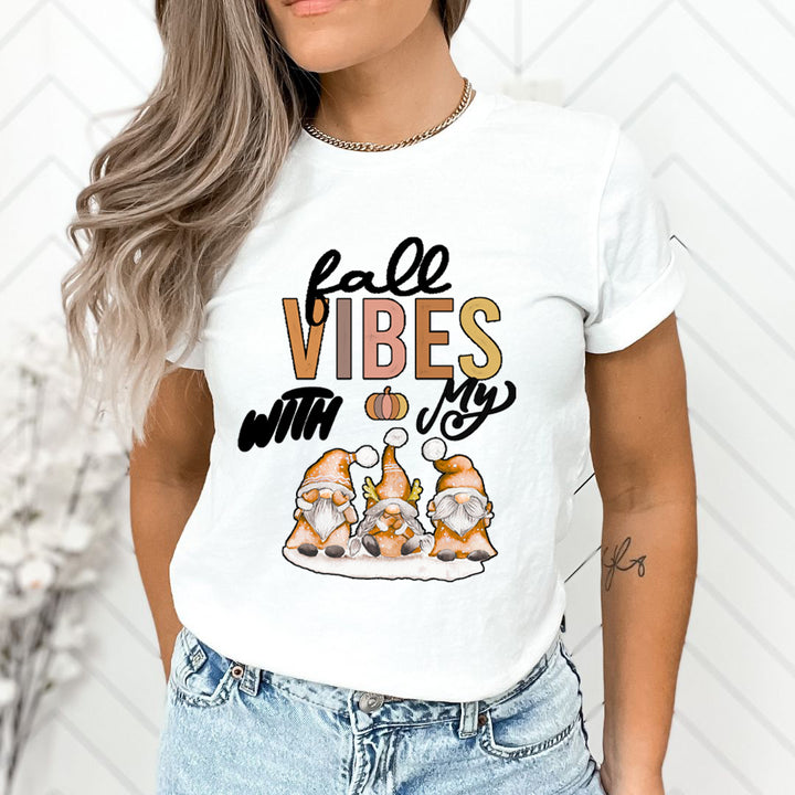 Vibes With My Gnomies - Unisex T-Shirt