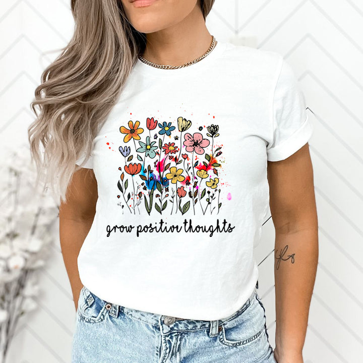 Grow Positive Thoughts - Unisex T-Shirt